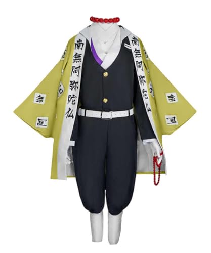 Anime Himejima Gyomei Cosplay-Kostüm, Umhang, Outfit, Halloween, Mann und Damen, Uniform (Grün, personalisierbar) von Luoweiming