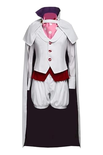 Anime Pheles Cosplay Kostüme Halloween Kleidung Custom Party Oufits Hut (Weiß, personalisierbar) von Luoweiming