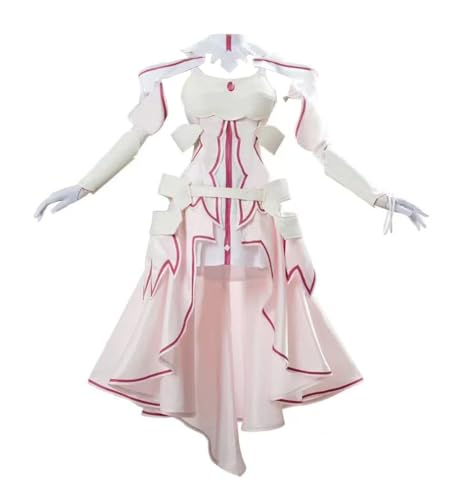 Anime Yuki Asuna Cosplay-Kostüm für Halloween, Weihnachten, Kleidung, Party, Rosa, personalisierbar von Luoweiming