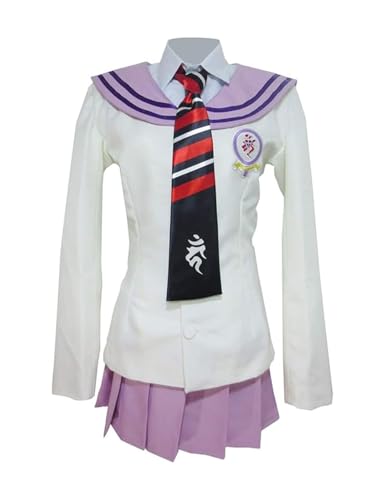 Luoweiming Anime Kamiki Izumo Komplettes Set Cosplay Kostüm Schuluniform für Halloween Kleidung (Weiß, M) von Luoweiming