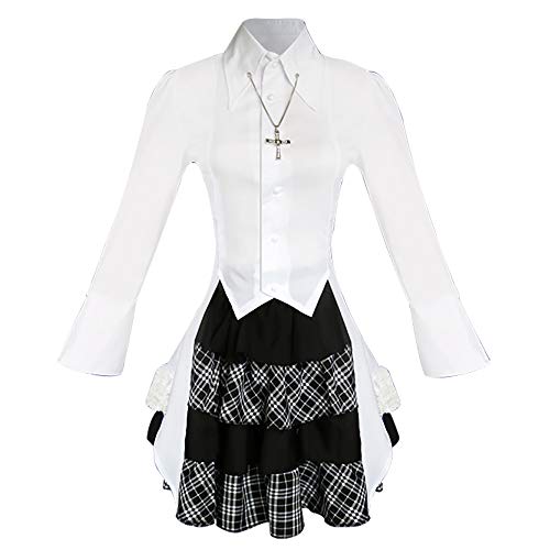 Luoweiming Anime Kasugano Cosplay Kostüm für Frauen für Halloween Party Komplettes Set Kleidung Mädchen (Weiß, XXL) von Luoweiming