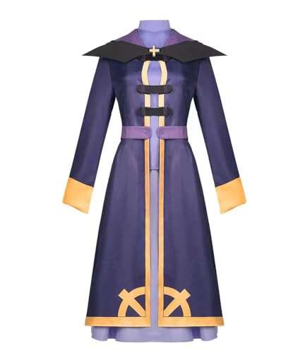 Luoweiming Anime Wiz Cosplay Kostüm Uniform Frau Mädchen Karneval Anzug Party Halloween Kleidung (Lila, S) von Luoweiming