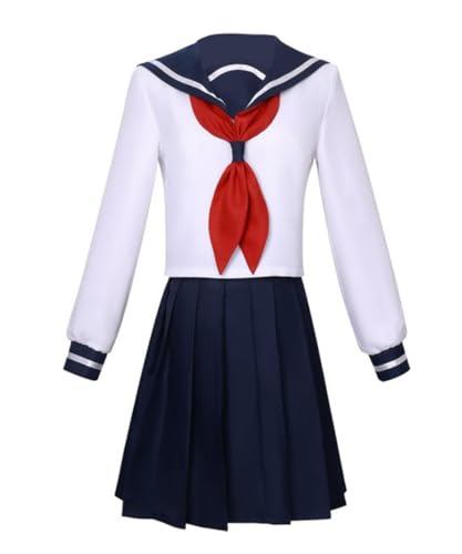 Luoweiming Anime Yozakura Mutsumi Cosplay-Kostüm, Karneval, Uniform, Halloween-Kleidung, Damen, Schwarz, Größe XS von Luoweiming