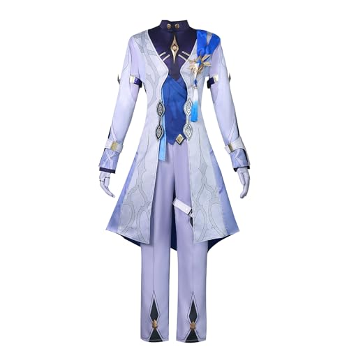 Luoweiming Sunday Cosplay Kostüm Honkai Star Rail Karneval Party Uniform Halloween Herren Outfits (Weiß, L) von Luoweiming