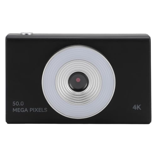 4K Kids Camera mit 8X Zoom & Fill Light, Digitalkamera für , HD Retro CCD Kids Camera Toys, Digitale Videokameras für Kleinkind, Kompakte Tragbare Punkte und Shoot -Kamera (#3) von Luqeeg