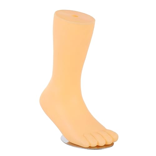 Lurrose 1stk Kinderfußmodell Schuhe Sandale Gestell Anzeige Nägel Schuhregal Stand Sitz Schuhaufbewahrung Socken Im Freien Füße Formen Beige Pe von Lurrose