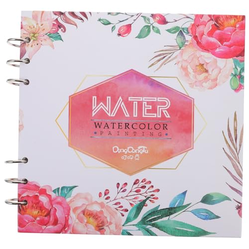 Lurrose Aquarellbuch Künstler Zeichenbuch Aquarell Zeitschrift Aquarell-skizzenbücher Buch Zum Zeichnen Von Hand Malbuch Für Erwachsene Zeichnung Zeichennotizbuch Zeichenblock Papier Rosy von Lurrose