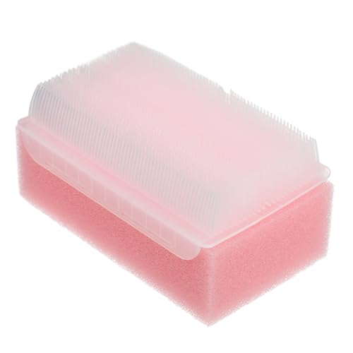 Lurrose Tastpinsel Für Das Sensorische Training Babyhaarwäscher Sensorische Ausrüstung Babyschwamm Zum Sensorischer Pinsel Crash-pad Sensorisch Peeling-bürste Haarbürste Rosa Plastik von Lurrose