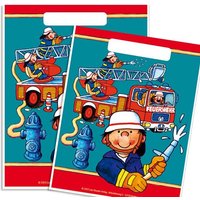 Benny Brandmeister Partybeutel für Feuerwehrparty Kleinkinder, 8er Pack von Lutz Mauder