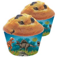 Dinosaurier Muffinformen, 40 Stück, Papier von Lutz Mauder