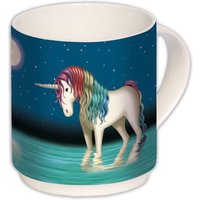 Lunabelle Stapeltasse, Geschenk für alle Einhorn-Fans, Porzellan, 1 Stück von Lutz Mauder