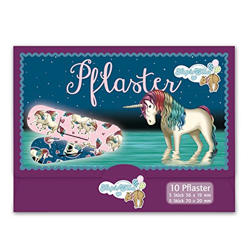 Lutz Mauder 10 Kinderpflaster * Einhorn LUNABELLE 14610 // Pflaster Pflasterbriefchen Unicorn von Lutz Mauder