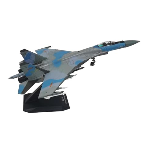 Luwecf 1/100 Flugzeug Modell Geschenke Luftfahrt Modell Desktop Display mit Stand von Luwecf