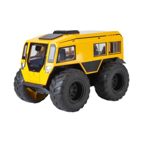 Luwecf 1/24 RC Crawler Auto Simulierte Klettern Auto Mini RC Rock Crawler Fernbedienung Crawler, Gelb von Luwecf