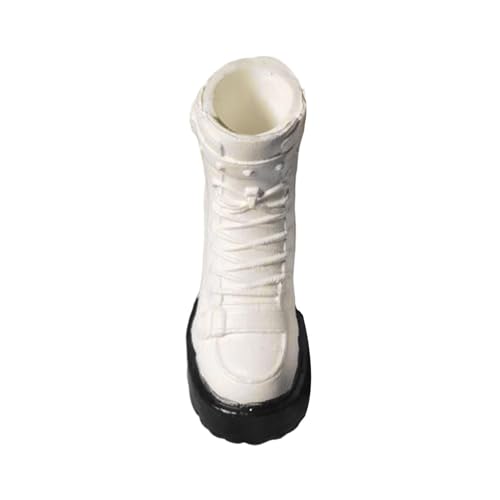 Luwecf 1:12 Skala Miniaturstiefel Miniaturaktionsfiguren Kostüm, weibliche Figurenstiefel für Aktionszahlen, Weiß Luwecf 1:12 Skala Miniaturstiefel Miniaturaktionsfiguren Kostüm, weibliche Figurenstiefel für Aktionszahlen, Weiß von Luwecf