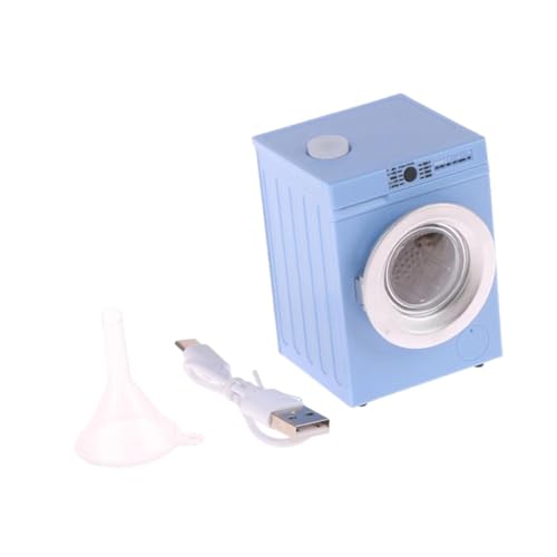 Luwecf 1:12 puppenhaus Miniatur Möbel Elektrische Appliance Mini Möbel für Wohnzimmer, Blau von Luwecf