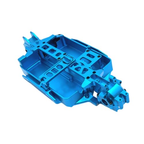 Luwecf 1:16 RC-Getriebe aus Metall, einfach zu installierende Teile, Ersatzgetriebe für 16208 M162 H16V3, Modellzubehör, RC-Fahrzeug, Blau von Luwecf