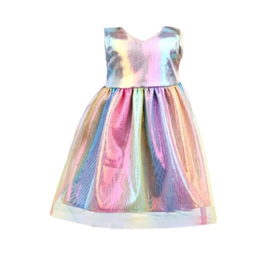 Luwecf 18-Zoll-Puppenkleid Outfits Puppenkleidung Puppenkleidung für 43 cm Puppen Geburtstagsgeschenk von Luwecf