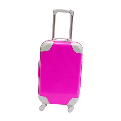 Luwecf 18 Zoll Puppenkoffer Puppenzubehör Mini Reisekoffer für Kinderparty, Rose Rot Luwecf 18 Zoll Puppenkoffer Puppenzubehör Mini Reisekoffer für Kinderparty, Rose Rot von Luwecf