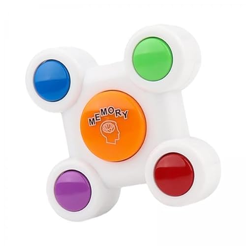 Luwecf 3 X Elektronisches Memory Spiel, Handheld Elektronikspielzeug, Denksportaufgabe, Puzzle Spielzeug, Tragbares Farb Auswendiglern Quizspiel für Kinder von Luwecf