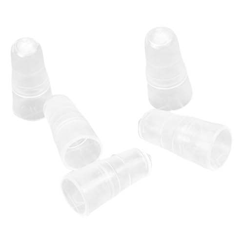 Luwecf 5 Stück Schutzkappe Soft Abdeckung Düse Schutz Modelling Werkzeuge PP Material für Künstler Bastler DIY Projekte Werkstatt Luwecf 5 Stück Schutzkappe Soft Abdeckung Düse Schutz Modelling Werkzeuge PP Material für Künstler Bastler DIY Projekte Werkstatt von Luwecf