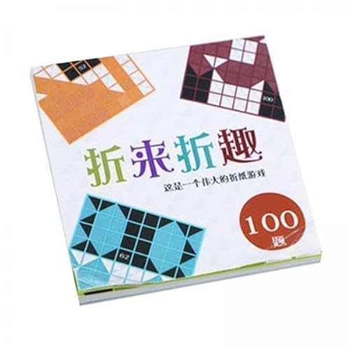 Luwecf 6X Kinder Origami Papier Buch Tasche Spiel für Alter 2 3 4 5 Jahre Alt Mädchen Jungen von Luwecf