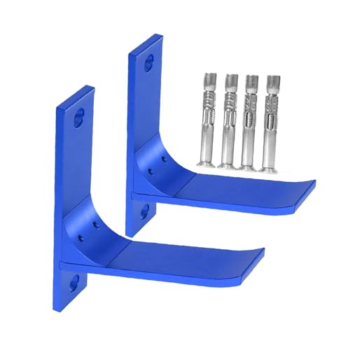 Luwecf Aufbewahrungsregal für RC Modelle, Platzsparendes Wandregal für Verschiedene Maßstäbe, Blau von Luwecf