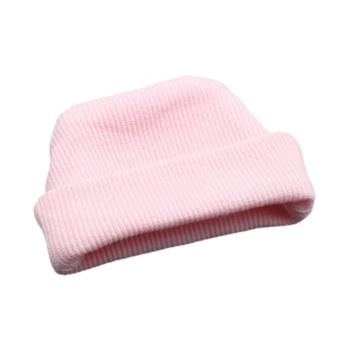 Luwecf Beanie für Puppenmode, Miniaturmütze für 6,7-Zoll-Puppen, Ankleideartikel, Rosa von Luwecf