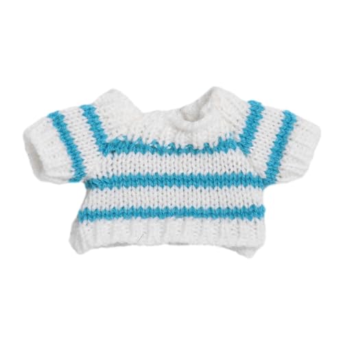 Luwecf Bunte Pullover für Puppen, Kleidungszubehör in Miniaturgröße von Luwecf