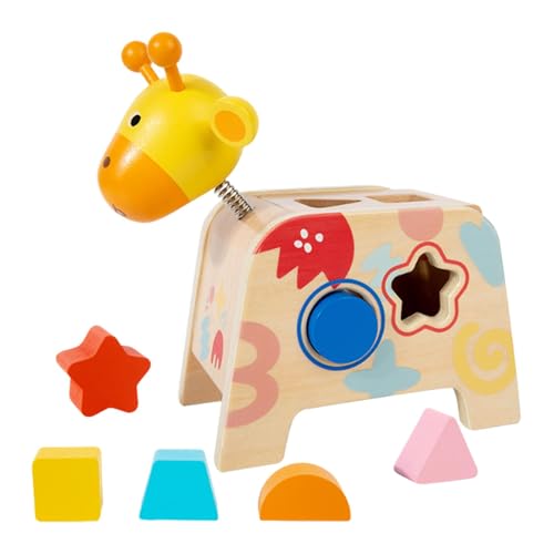 Luwecf Formsortierspielzeug, Geometrisches Klassisches Holzspielzeug für Kinder, Jungen, Mädchen, Luwecf Formsortierspielzeug, Geometrisches Klassisches Holzspielzeug für Kinder, Jungen, Mädchen, von Luwecf