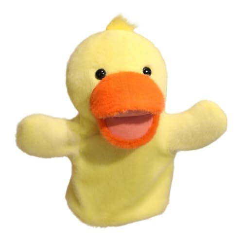 Luwecf Handpuppe Als Stofftier Plüschtier Und Kasperlefigur Aus Weichem PP Material Zum Geschichtenerzählen für Eltern Kind Interaktion Und Kindergarten, Ente Luwecf Handpuppe Als Stofftier Plüschtier Und Kasperlefigur Aus Weichem PP Material Zum Geschichtenerzählen für Eltern Kind Interaktion Und Kindergarten, Ente von Luwecf