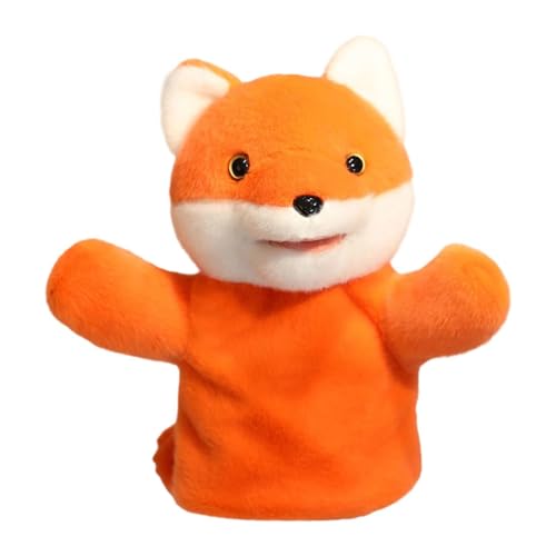Luwecf Handpuppe Als Stofftier Plüschtier Und Kasperlefigur Aus Weichem PP Material Zum Geschichtenerzählen für Eltern Kind Interaktion Und Kindergarten, Fuchs Luwecf Handpuppe Als Stofftier Plüschtier Und Kasperlefigur Aus Weichem PP Material Zum Geschichtenerzählen für Eltern Kind Interaktion Und Kindergarten, Fuchs von Luwecf