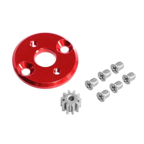 Luwecf Hochwertige Metallhalterung für 1/12 RC Auto MN78 MN82 LC79, Rot von Luwecf