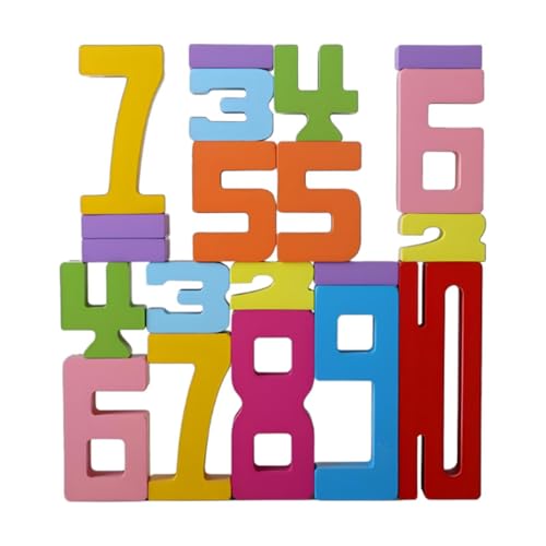 Luwecf Holz Numberblocks Spielzeug Set Vorschule Spiel für Party Favors Kindergarten von Luwecf