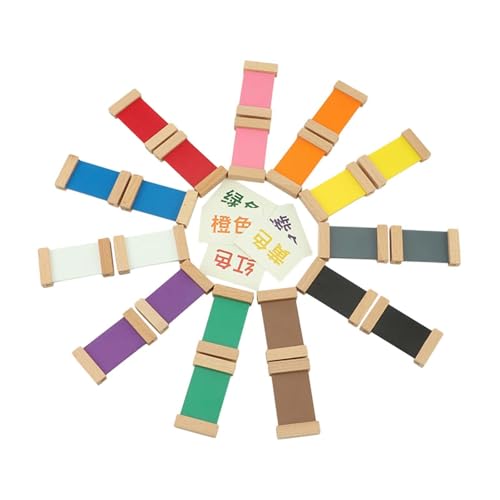 Luwecf Holzfarbspielzeug Farberkennung Geburtstagsgeschenk Farben unterscheiden Lernspielzeug 11 Farben Luwecf Holzfarbspielzeug Farberkennung Geburtstagsgeschenk Farben unterscheiden Lernspielzeug 11 Farben von Luwecf