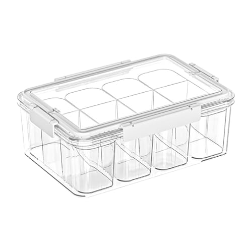 Luwecf Kartenaufbewahrungsbox, durchsichtiges Spielkartenetui, praktischer, robuster, transparenter Deck-Organizer mit Deckelabdeckung für Baseballkarten Luwecf Kartenaufbewahrungsbox, durchsichtiges Spielkartenetui, praktischer, robuster, transparenter Deck-Organizer mit Deckelabdeckung für Baseballkarten von Luwecf