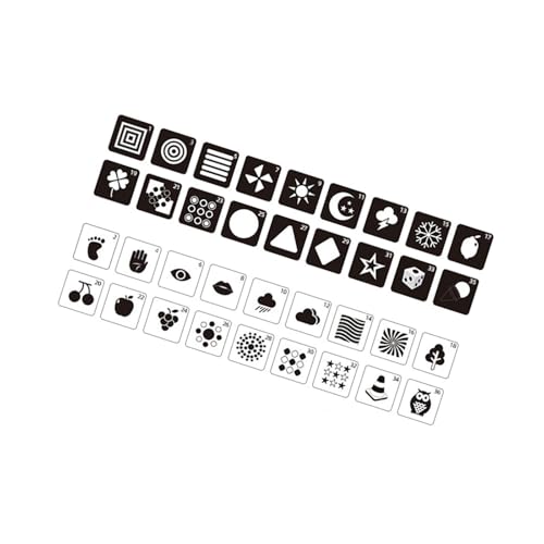 Luwecf Lernkarten Kontrastkarten Fühlbuch Stoffspielzeug Zur Visuellen Aus Weichem Stoff für Neugeborene Als Geschenk Zur Geburt Und für UNT, Schwarz Weiß Luwecf Lernkarten Kontrastkarten Fühlbuch Stoffspielzeug Zur Visuellen Aus Weichem Stoff für Neugeborene Als Geschenk Zur Geburt Und für UNT, Schwarz Weiß von Luwecf