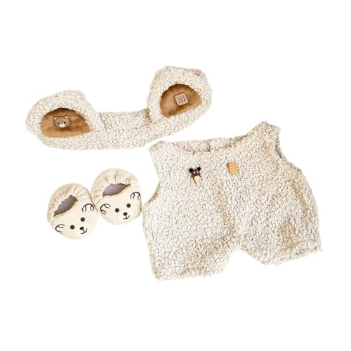 Luwecf Plüschpuppenkleidung, Anzug, Kostüm für Kinder, Anziehpuppen-Outfits für 22,83-Zoll-Puppen von Luwecf