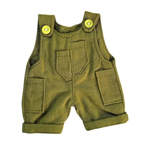 Luwecf Puppen-Overall, Anhänger, Puppen-Outfits, Geschenke für kleine Mädchen, süße Mode-Puppenkleidung, Puppen-Overall für 5,91-Zoll-Puppe, GrÜn von Luwecf