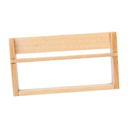 Luwecf Puppenhaus Bücherregal Kleines Holzmöbel Miniaturregal Puppenstuben Zubehör Sorgfältig Verarbeitet für Eine Realistische Darstellung für Bastelprojek, Style A Short Luwecf Puppenhaus Bücherregal Kleines Holzmöbel Miniaturregal Puppenstuben Zubehör Sorgfältig Verarbeitet für Eine Realistische Darstellung für Bastelprojek, Style A Short von Luwecf