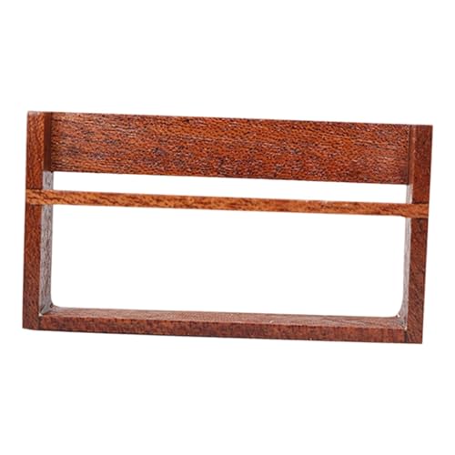 Luwecf Puppenhaus Bücherregal Kleines Holzmöbel Miniaturregal Puppenstuben Zubehör Sorgfältig Verarbeitet für Eine Realistische Darstellung für Bastelprojek, Style B Short Luwecf Puppenhaus Bücherregal Kleines Holzmöbel Miniaturregal Puppenstuben Zubehör Sorgfältig Verarbeitet für Eine Realistische Darstellung für Bastelprojek, Style B Short von Luwecf
