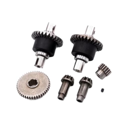 Luwecf RC-Auto-Differential, Metall-Differentialgetriebe, Ersatz, DIY-modifiziertes Zubehör, RC-Modellfahrzeugteile für 16101Pro 1:16 von Luwecf