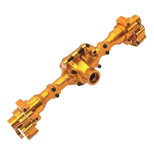 Luwecf RC Auto Zubehör Achsabdeckung, geeignet für 1/10 Crawler R1001, Goldene Hinterachse von Luwecf