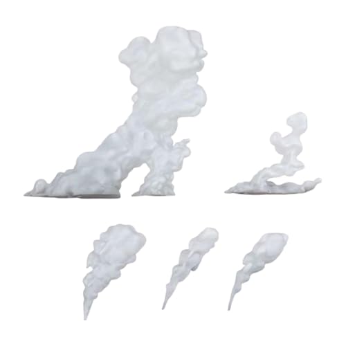 Luwecf Raucheffektmodelle für Actionfiguren, Lustiges Dekor, Tragbar, Multifunktional Luwecf Raucheffektmodelle für Actionfiguren, Lustiges Dekor, Tragbar, Multifunktional von Luwecf