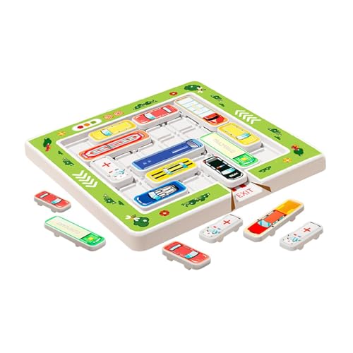 Luwecf Reise-Puzzlespiel mit Auto-Design, Denkspiel für Jungen und Mädchen, 22 Autos von Luwecf