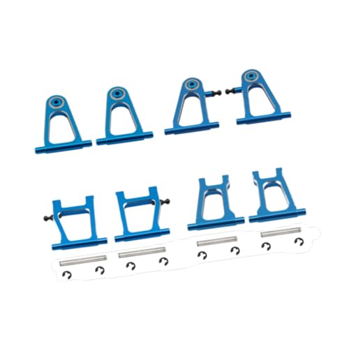 Luwecf Robustes Metallarm Upgrade Set für 1:10 RC Autos, BLAU von Luwecf