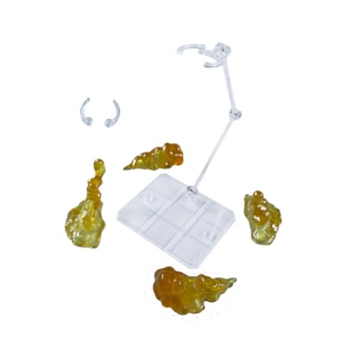 Luwecf Smoke Effekt Modelle Set mit Rauch Simulation Teilen Multifunktion Display Stand Künstliche Wolken Props Zubehör für Diorama Szenen für Sammler Bastle, Gelb Luwecf Smoke Effekt Modelle Set mit Rauch Simulation Teilen Multifunktion Display Stand Künstliche Wolken Props Zubehör für Diorama Szenen für Sammler Bastle, Gelb von Luwecf