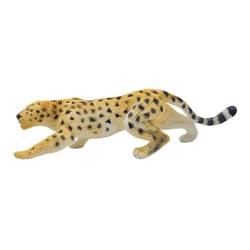 Luwecf Tierfiguren Spielset für Kinder Fantastische Geschenkidee, Leopard von Luwecf