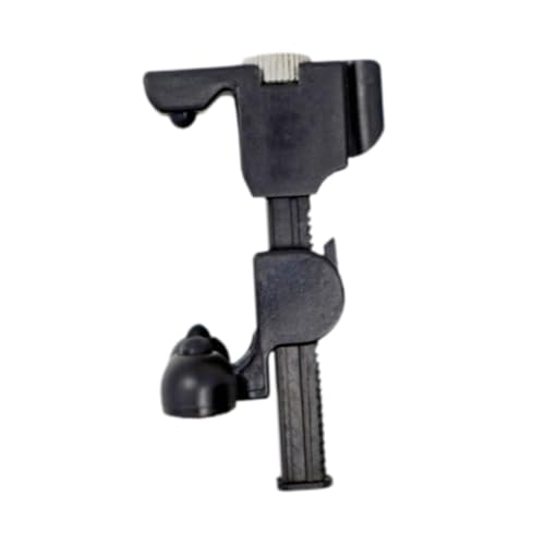 Luwecf Violine Cello Mikrofon Clip Saiteninstrumente Zubehör Geige Schwanenhals Clip Clip Mikrofon Halterung für Holzgitarre, Klein von Luwecf