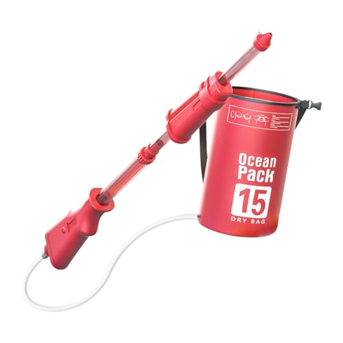 Luwecf Wasser Soaker Rucksack Spielzeug 15l für Kinder Outdoor Aktivitäten, Rosa Luwecf Wasser Soaker Rucksack Spielzeug 15l für Kinder Outdoor Aktivitäten, Rosa von Luwecf